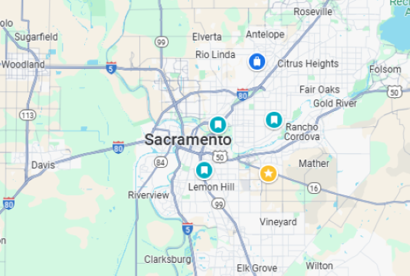 Service Area Map